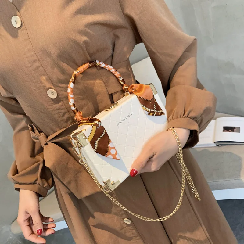 

Textured Small Bag Female Bag Net Celebrity Trend Wild Chain Fashion Shoulder Bag 2020 New Women Bag Portable Messenger Bag