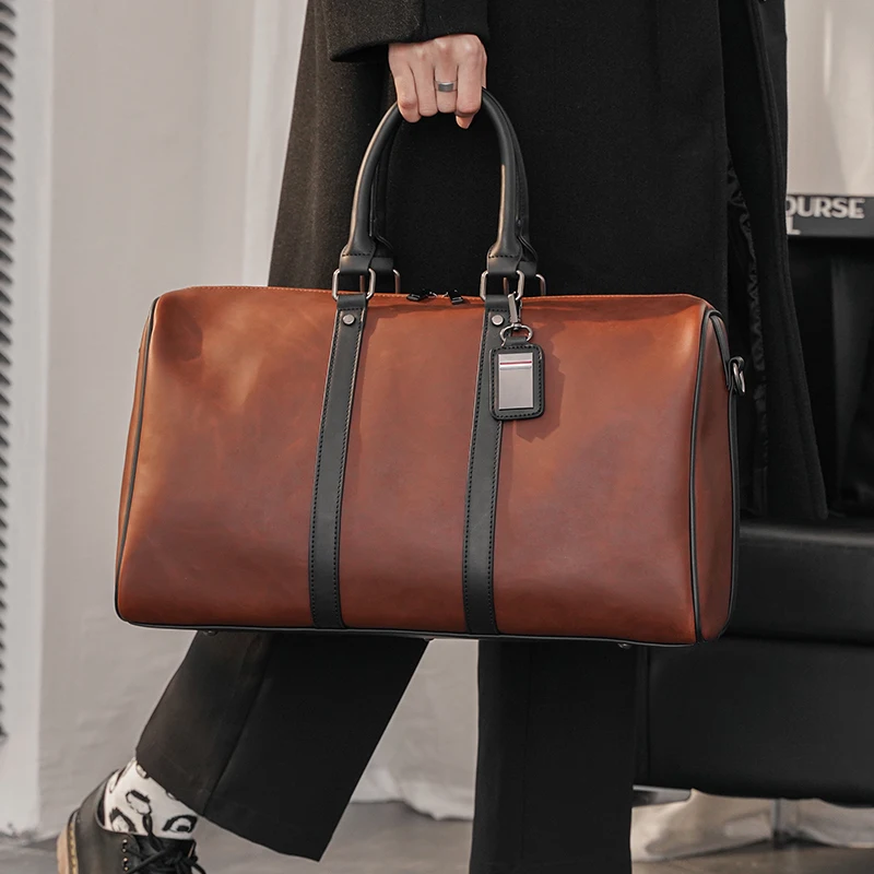 

Tidog Large-capacity hand luggage bag shoulder business men travel bag