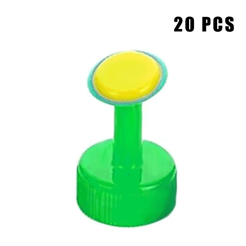 Green 20pcs Крышка для бутылки спринклер пластиковый полив маленькая насадка для полива насадка для распыления SLC88 - Цвет: Green 20pcs