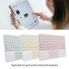 Aliexpress - Portable Mini Wireless Bluetooth Keyboards With Touchpad 10 Inch Universal Keyboard For IPad Samsung Tab Tablet Smartphones