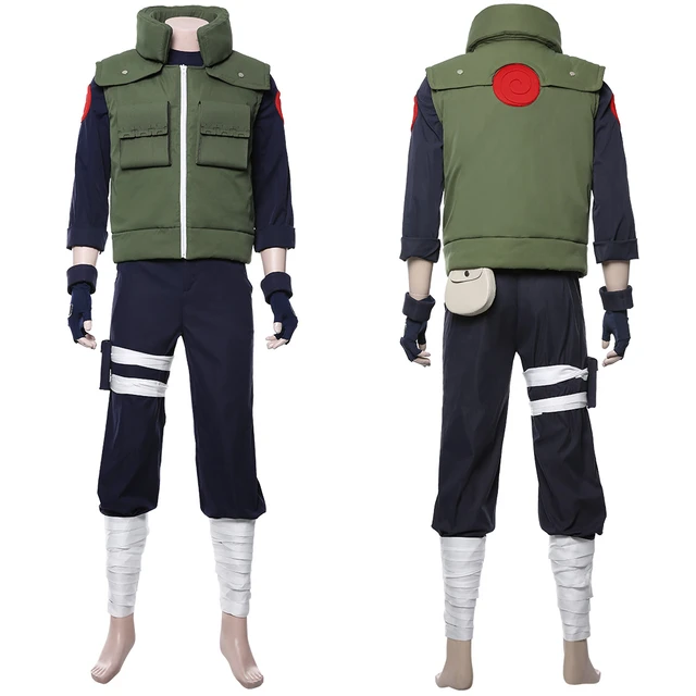 Cosplay Naruto Kakashi Hatake Costume Set For Adult – Hallowitch Costumes