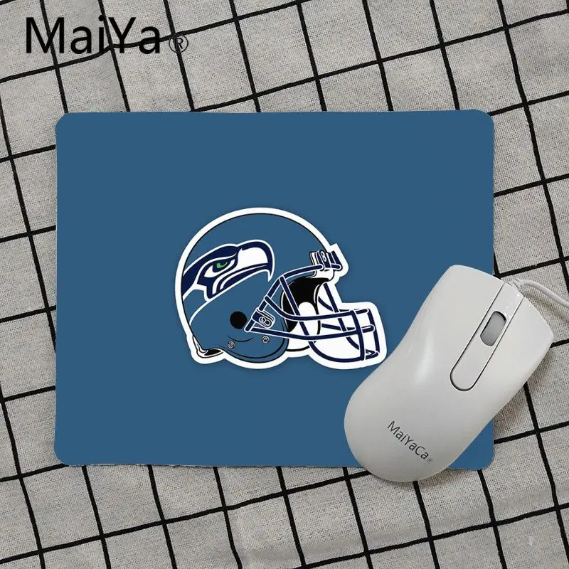 Maiya высокое качество Seattle Seahawks уникальная настольная панель коврик для игровой мыши Гладкий блокнот для письма настольные компьютеры мат игровой коврик для мыши