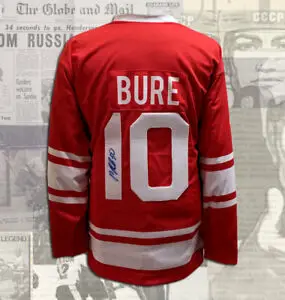 Футболка мужская с вышивкой под любой номер и имя #10 CCCP 1980|Хоккейные майки| |