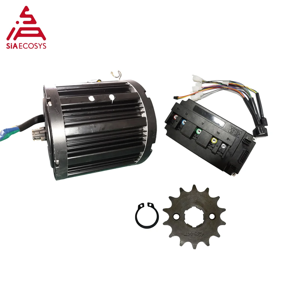 QS MOTOR 138 3000W Mid drive motor with sprocket 428 and votol EM150SP