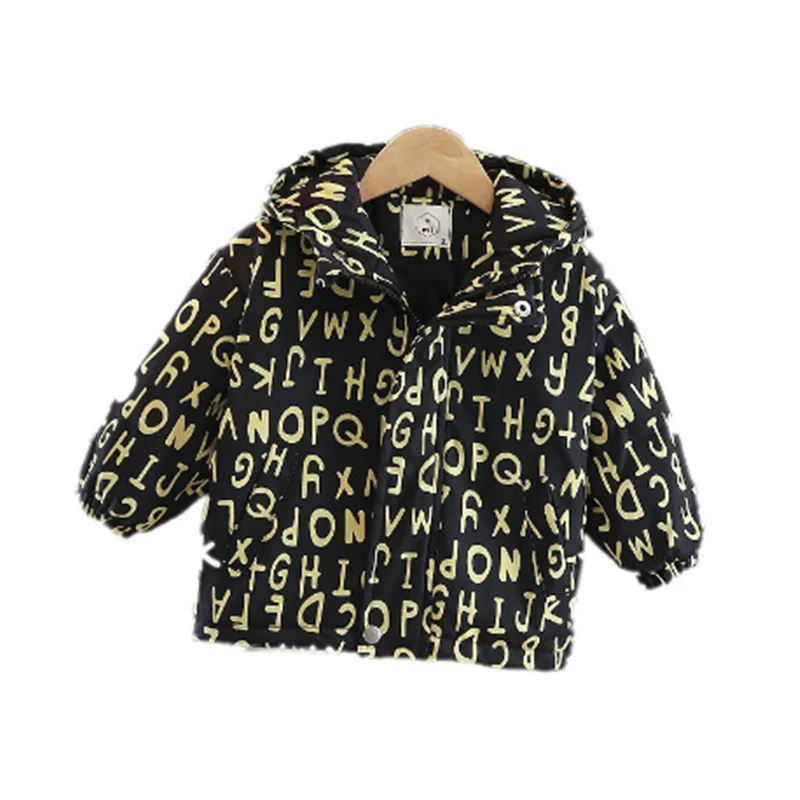 Baby Boys Keep Warm Jackets Winter Toddler Cototn Thick Velvet Hoodies Coats For Bebe Infant Casual Down Parkas Children Clothes
