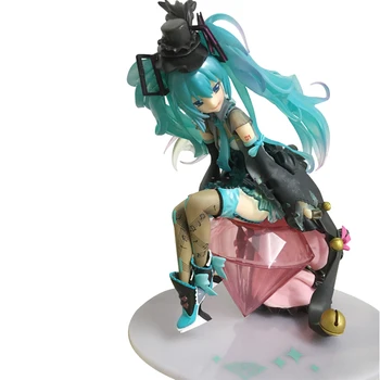 

KO Max Factory Hatsune Miku Red Diamond Ebata Risa Ver. Cartoon Figure Model Girl Statue Collection Toy Desktop Decoration Figma