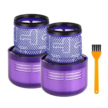 

2pcs Washable Filter with Cleaning Brush for V10 V12 Cyclone Animal Absolute Cordless Vacuum Cleaner Replacement
