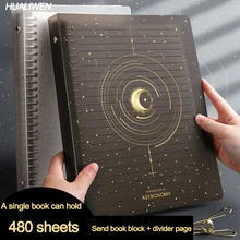 

A4、B5、A5 Loose Leaf Soft Side Notebook Journal Planner Transparent Horizontal Line Notebooks School Office Stationery