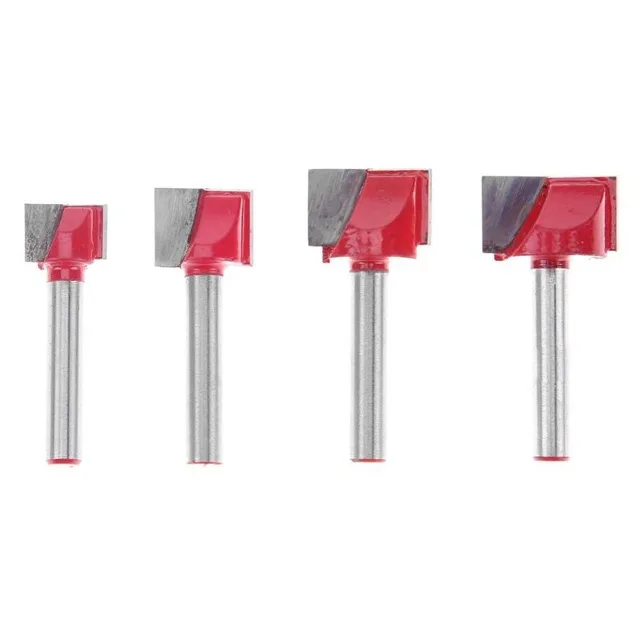 

4Pc 6Mm Wood Cutter Engraving Knife Shank Router Bit Milling Cutters Wood Cutting For Mill Woodworking Tools