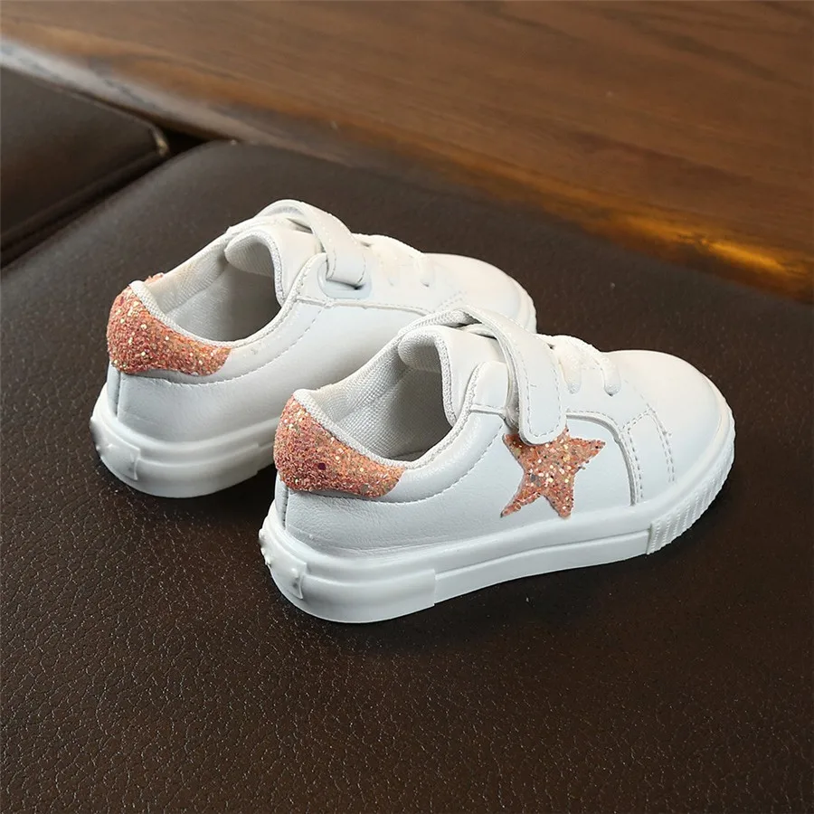 

Child sport shoes baby girl boy star school kids sneakers flat bottom non-slip sports shoes casual shoes shoes+male #40J30