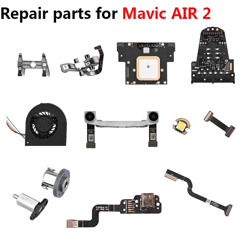 Абсолютно новые запасные части для Mavic Air 2 передний задний вал модуль GPS кабельная
