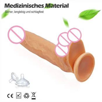 10 Inch Huge Dildo Suction Cup Realistic Penis Sex Toy for Woman Female Masturbation Strapon Dildos G Spot Vagina Stimulator 18+ 2