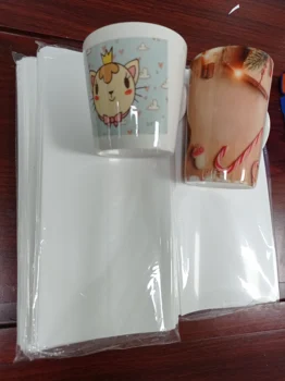 

XHL-SUB13570 Sublimation Shrink Wrap Sleeves 13.5*70cm - Heat Transfer Sleeve for Sublimation In Convection Oven - Tumblers Mugs