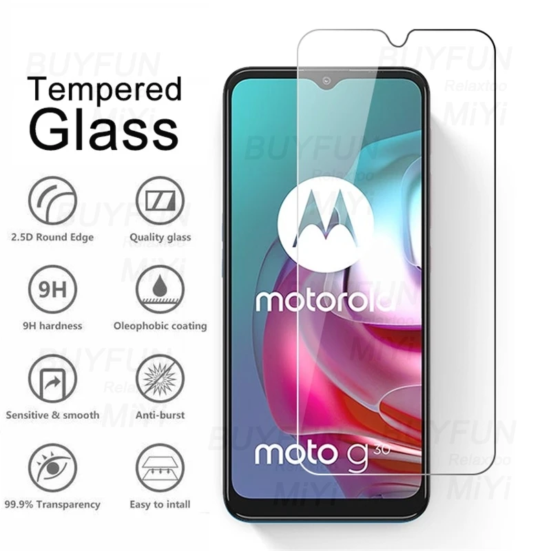 Bộ 2 Kính Cường Lực Cho Motorola Moto G30 G20 G10 Glam 9H Bảo Vệ Màn Hình Trong Cho Moto G 30 20 10 30G 20G 10G 2021 Điện Thoại Phim Bao