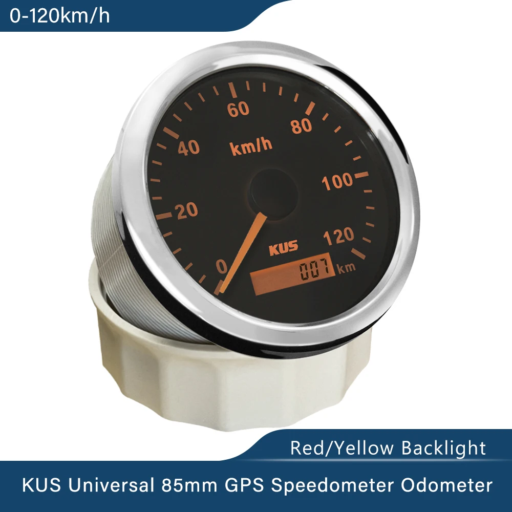 Kus 85mm New Universal Gps Speedometer 0-120 Km/h 0-200km/h For Car ...