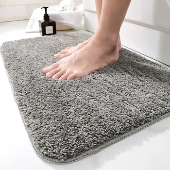 

Carpets floor living room, Solid Color, Absorbent, Quick-drying, Non-slip, Non-fluffing, Floor Mat, Suitable For Bathroom rug