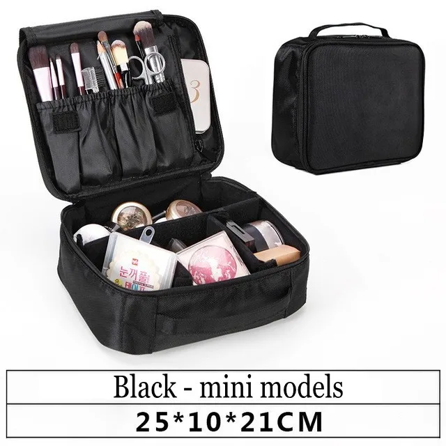 Estuche De Maquillaje Profesional De Cuero De PU Maleta De Alta Calidad  Para Cosméticos Bolso Mujer Organizador De Maquillaje De Viaje Bolsa De  Almacenamiento Mujer Y200714 De 17,99 €