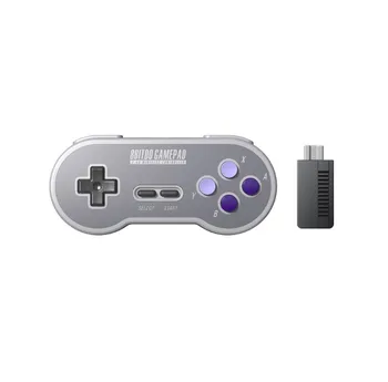 

8BitDo SN30 2.4G Wireless Game Controller With Receiver For SNES/SFC USB Gamepad For Raspberry PI Android PC Mac Nintendo Switch