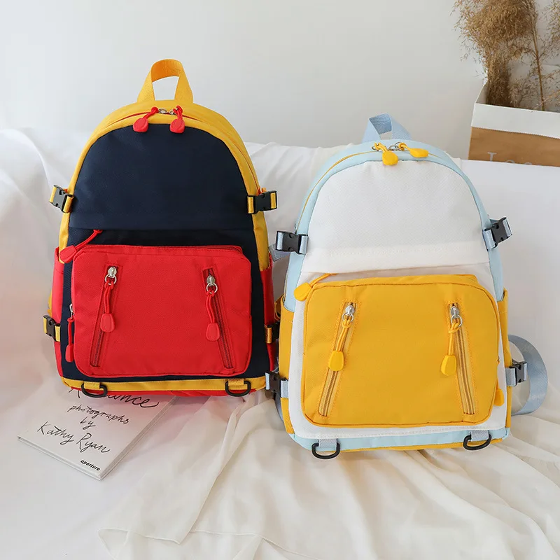 

2019 new JIULIN women's casual color matching bag fashion trend backpack