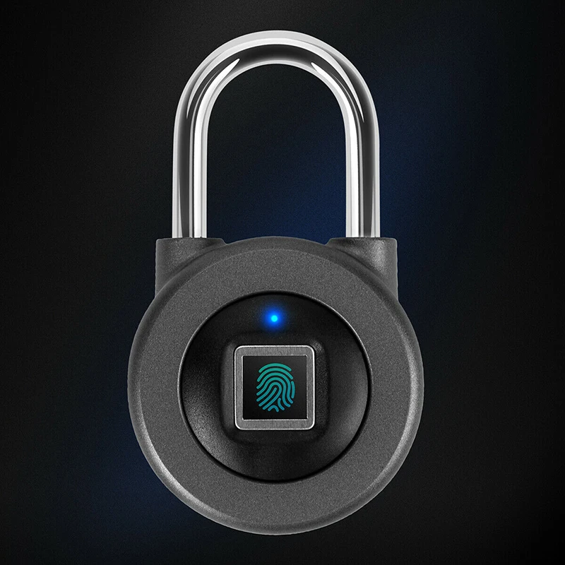 

Anti -Theft Smart Fingerprint Padlock Keyless Bluetooth Phone APP Door Lock Use