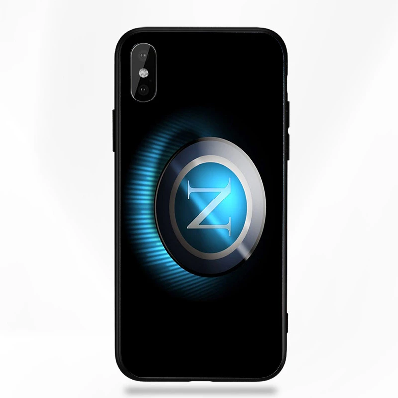 Phone Case Insigne Milik For iphone DIY For Napoli FC Case Black Soft TPU For iPhone 11Pro X XR XS MAX 7 8 7plus 6 6S 5S SE 5 - Цвет: A1901