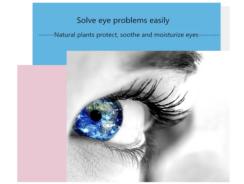 

Natural plants protect, Bilberry,soothe and moisturize eyes clearing eyes nourishing Removal fatigue Relax Eye Care 10ml
