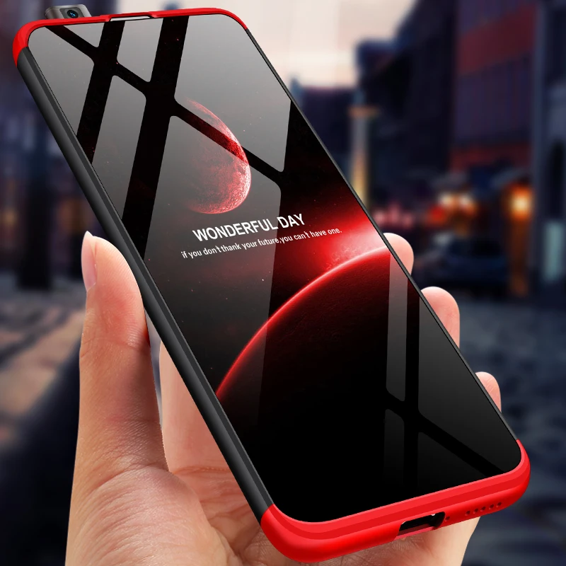 luxury Case For Xiaomi Redmi K30 Pro 6.67 inch 3 in 1 Full Protection Anti-knock Hard PC Cover Coque | Мобильные телефоны и