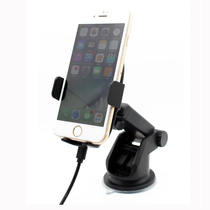

New Style Automatic Sensing Touch Version Uncharged Retractable Air Outlet Sucker Car Mobile Phone Fixing Bracket Wholesale