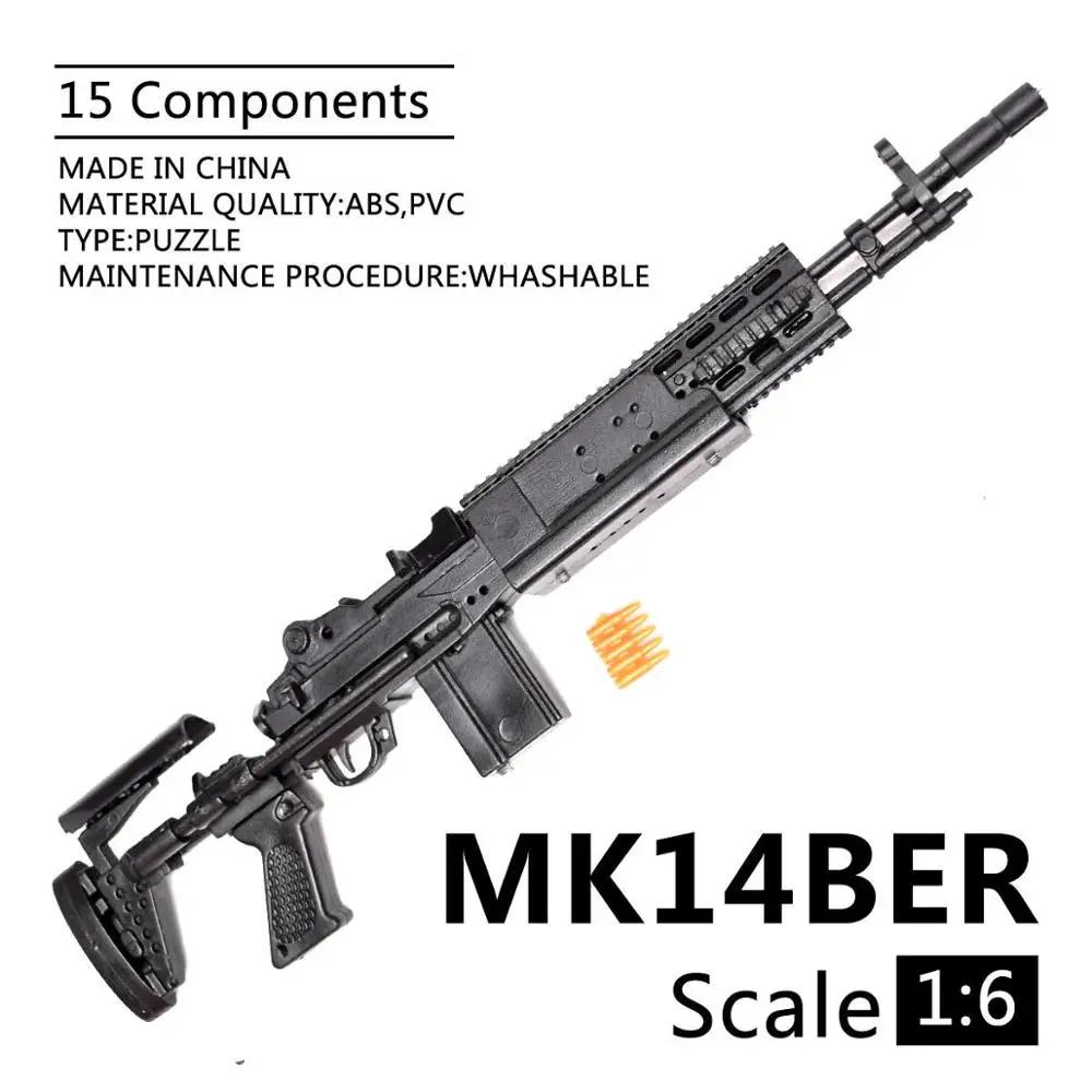 MG42 Toy Gun Model Assembly Puzzles, Building Bricks, Soldado