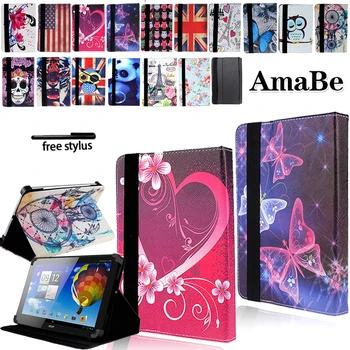 

Anti-Dust Leather Tablet Stand Cover Case for 7" 8" 10" Acer Iconia Chromebook Tab Tablets Protective Shell