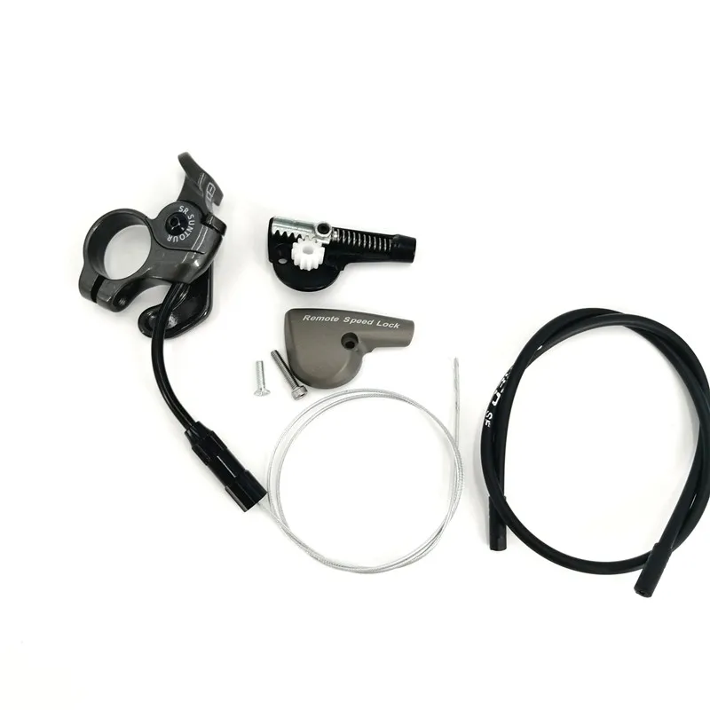 Levier De Verrouillage à Distance Pour Fourche VTT SR Suntour (Axon, Epicon, Raidon, XCR) - Commande De Ligne, Alliage Aluminium