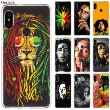 Mobile Phone Case untuk Redmi 3S 3 4 6 4A 4X 5A 7 7A K20 Pergi PRO PLUS Keras cover Bob Marleys Lion Rasta Singa Reggae Diy Shell(China)