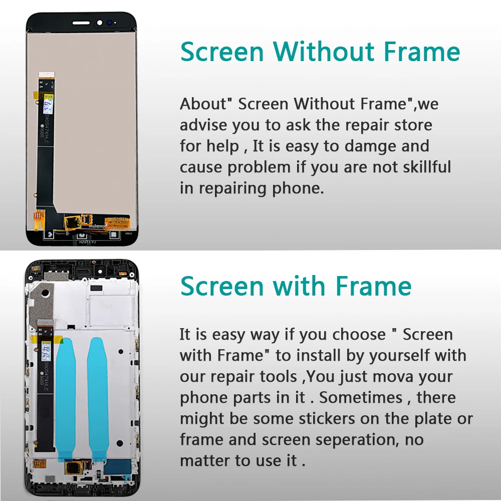 10 точечный сенсорный экран для Xiaomi mi 5X ЖК-дисплей 5,5 дюймов дигитайзер в сборе для Xiao mi A1 рамка со стеклянной пленкой и инструментами