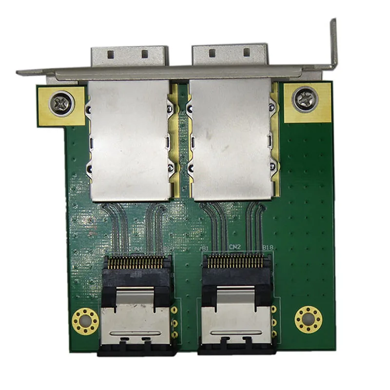 2 Порты мини SAS SAS26P SFF 8088 для 36Pin 8087 адаптер кронштейн PCI конвертер| |