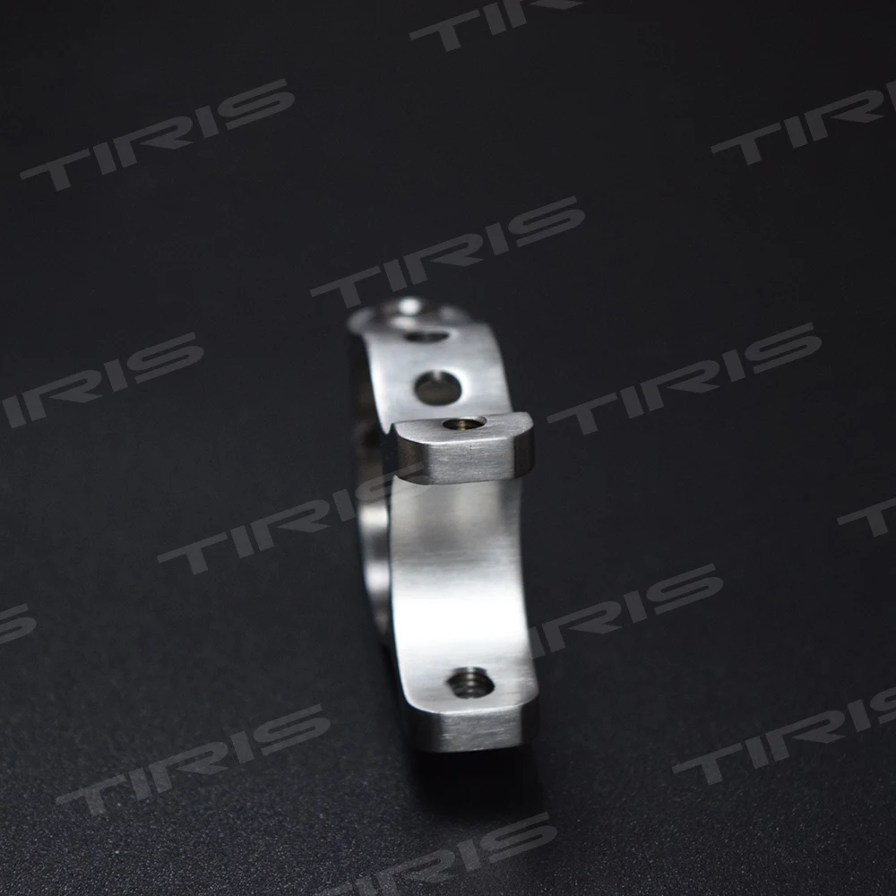 Morsetto Sella Bicicletta - 2 Pezzi, 31.8mm, In Alluminio, Per MTB E Bici Da Corsa, Nero