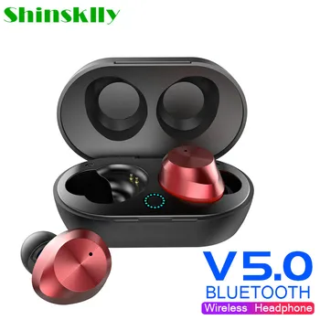 

Mini TWS-9 5.0 TWS Bluetooth Earbuds Earphone Wireless Sports Stereo Earbuds Cordless Headset Binaural Call Touch Control