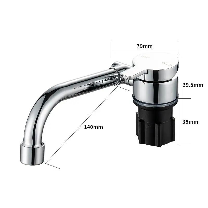 Water Faucet Rv Accessories hot/cold/rotating faucet for kitchen bathroom Camper Caravan