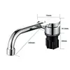 Rv Accessories hot/cold/rotating faucet for kitchen bathroom Camper Caravan ► Photo 3/5