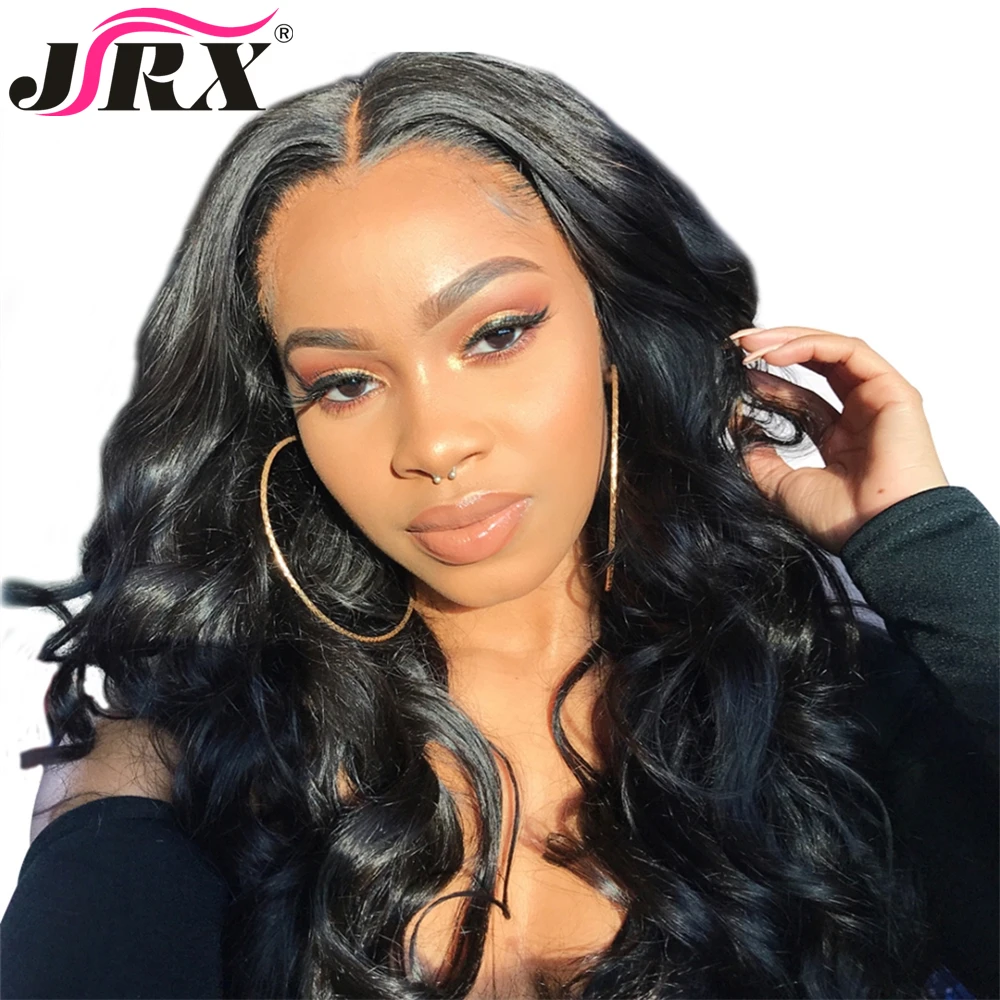 

Brazilian Lace Front Human Hair Wigs Body Wave Human Hair Wig Baby Hair For Black Women 150% Density 13*6 Lace Wig Natural Color