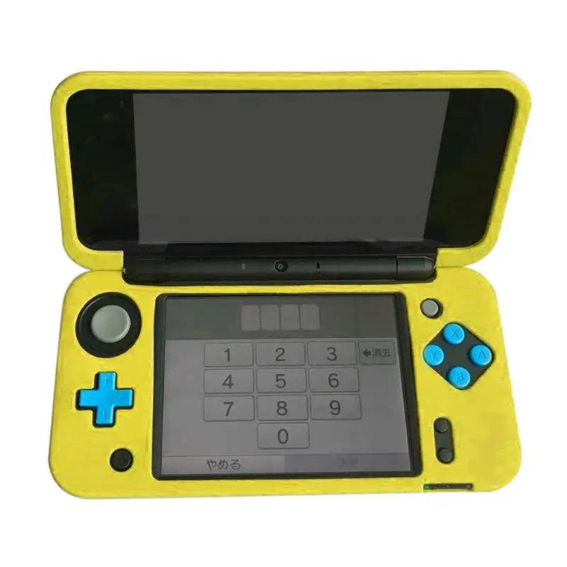 1 Набор силиконовых чехлов Защитные чехлы для новой игровой консоли nintendo 2DS XL/2DS LL эргономичный дизайн Простая установка и удаление