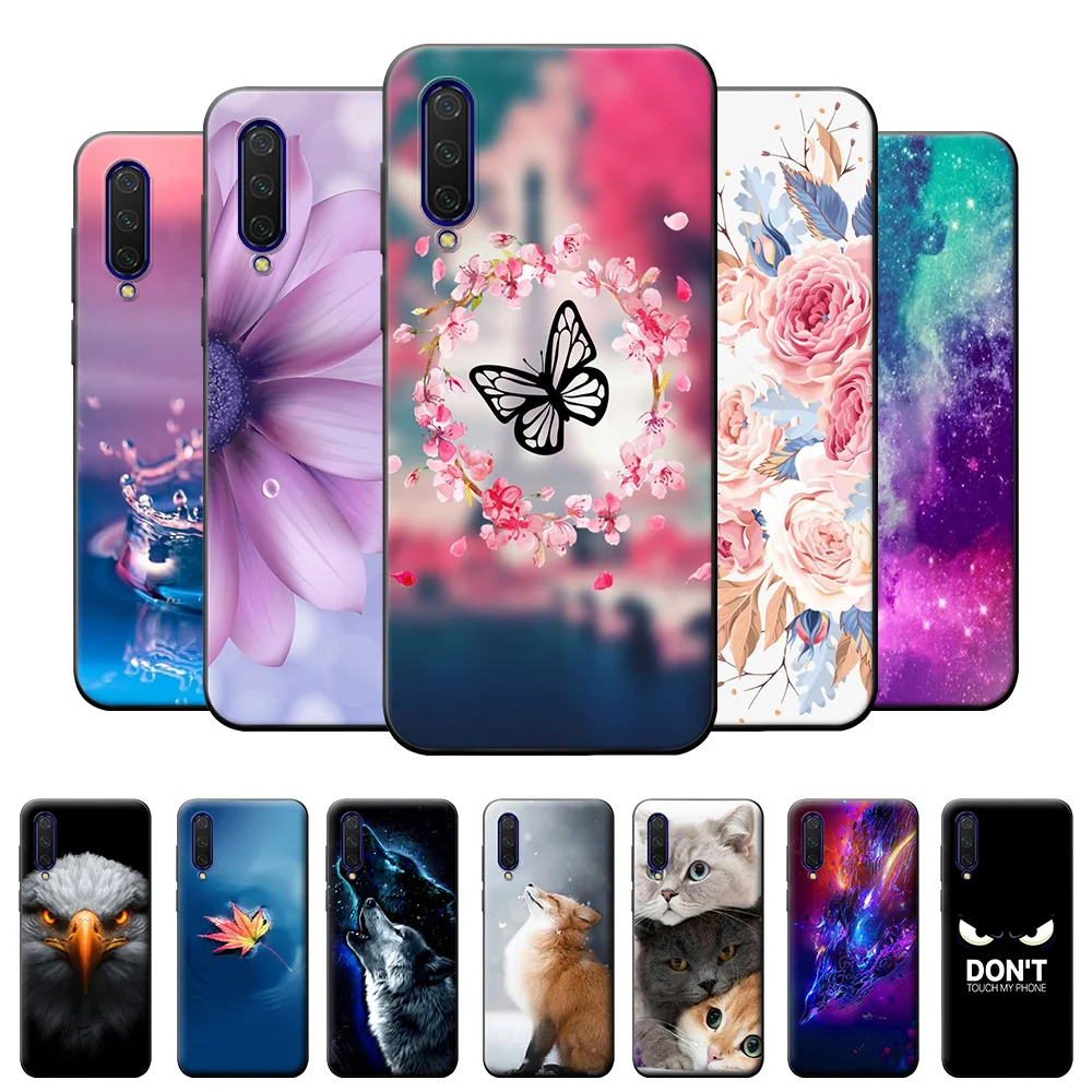 Per Xiaomi Mi A3 Custodia Cover Per Telefono Per Xiaomi Mi A3 Custodia Antiurto In Tpu Xiaomi Mi A3 Fiori Custodia Morbida In Silicone Xiaomi Mi A3
