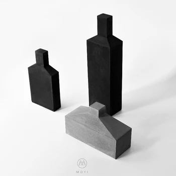 

concrete molds Paperweight mold ring holder concrete displayment molds Nordic home decoration silicone mold