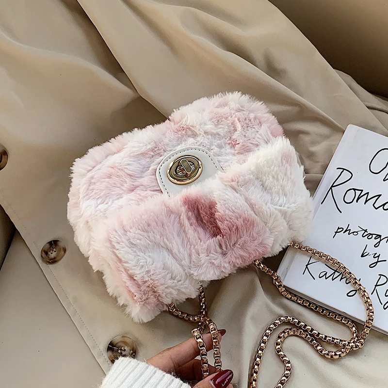 Элегантная женская квадратная маленькая сумка через плечо 2019 зимняя новая