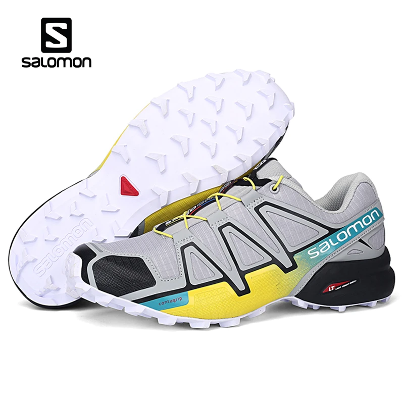 Salomon speed Cross 4 Мужская Обувь CS Спортивная уличная дышащая zapatillas hombre Mujer мужские кроссовки для фехтования кроссовки для бега