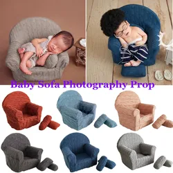 Accessoires de photographie pour nouveau né, canapé avec oreillers pour bébé, Mini meuble, fauteuil pour nourrissons, accessoires de Studio Photo 