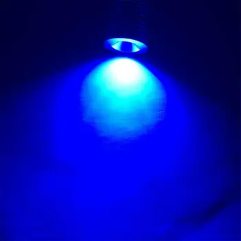 

5W Light Bulbs 2 Pcs IP65 Waterproof Car Blue LED DC 12V Angel Eyes 6500K Halo Light