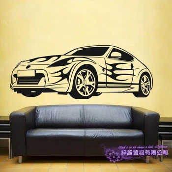 

Car Sticker Vehicle Decal Classic Cars Posters Vinyl Wall Decals Home Decoration Decor Mural Luxury Car Sticker