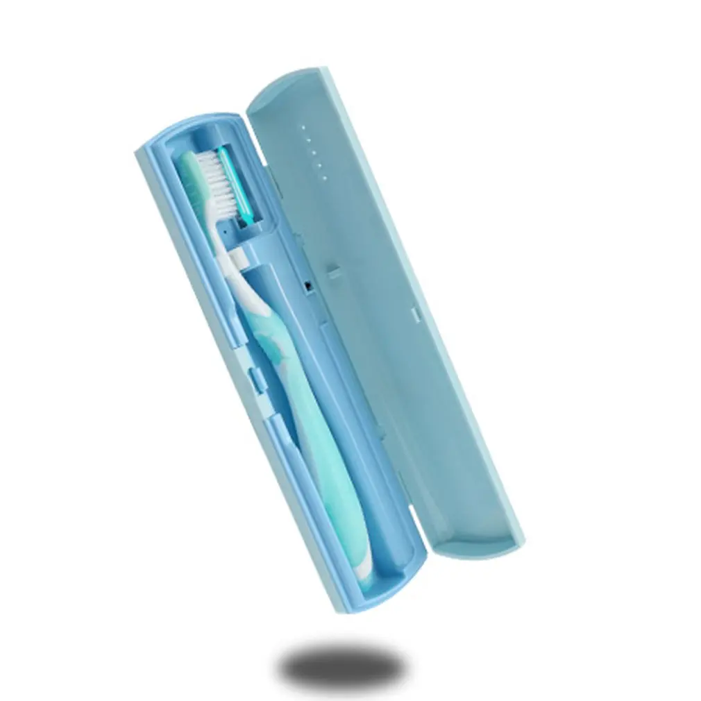 

At-15 Battery / Usb Dual-Use Portable Ultraviolet Toothbrush Sterilizer Uv Disinfection Toothbrush Holder