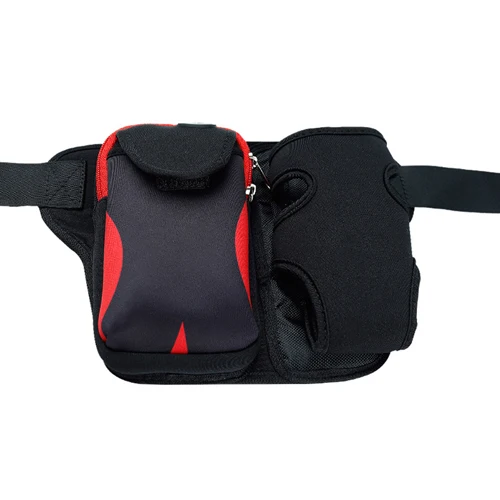 only red bag Марафон для бега гидратационный пояс для велоспорта поясная сумка держатель для телефона 500 мл бутылка для воды - Цвет: only red bag