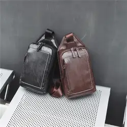 Для отдыха, уличная сумка на грудь, ретро трендовая сумка, новая Корейская версия, сумка на грудь для мужчин и женщин, Модный маленький